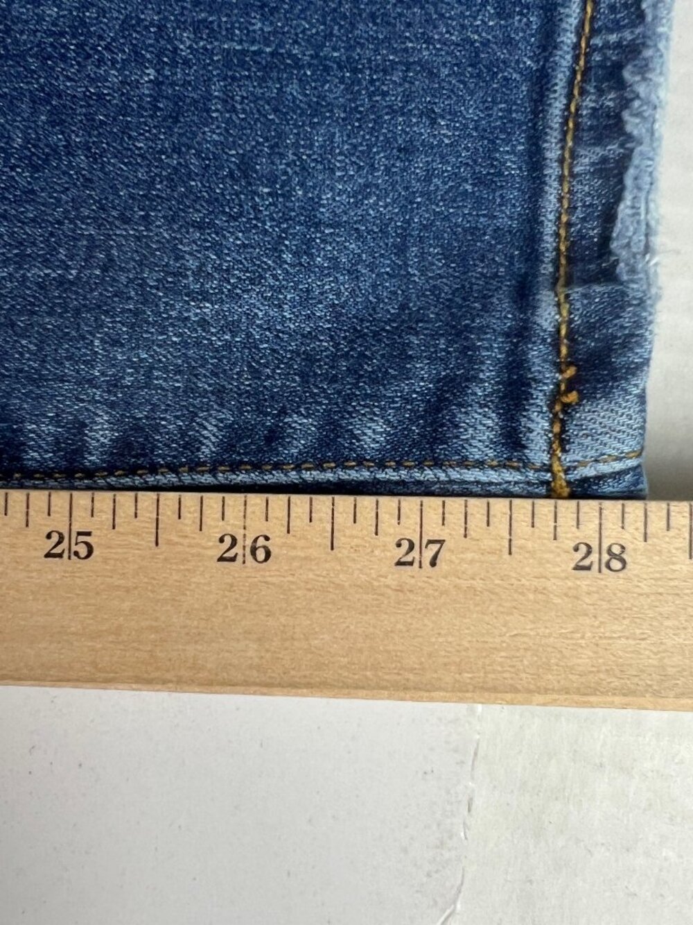 Judy Blue Jeans Women's Plus 34x28* Slim High Rise Blue Distressed Denim Tag 14W - Picture 12 of 16